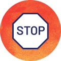 STOP icon