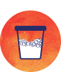 Protein in you urine icon