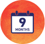 9 months icon